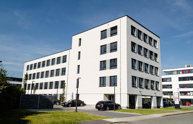 Image showing the outside of our office in Münster.